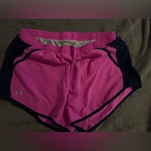 UA run shorts